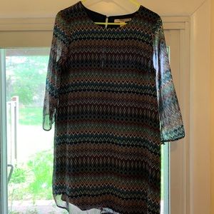 Forever 21 Aztec Printed Mini Dress